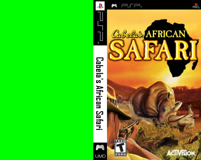 Cabela's African Safari — box-texture (US)