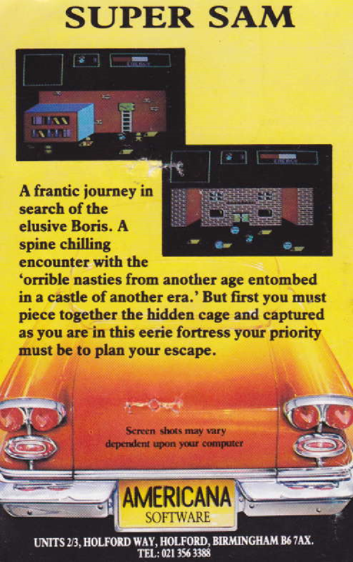 Super Sam — box-2D-back (EU)