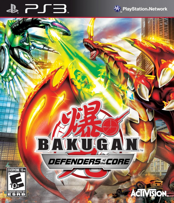 Bakugan - Defenders of the Core box art
