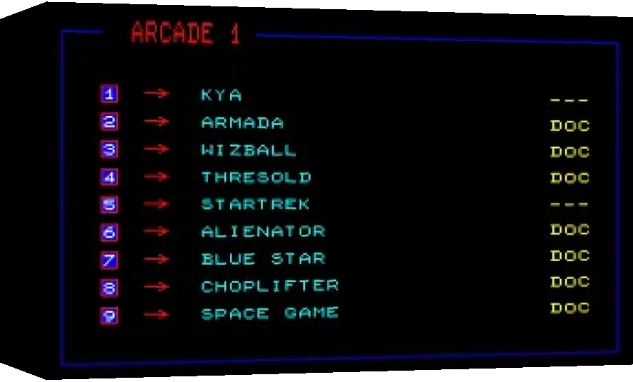 Arcade 1 — box-3D (WOR)