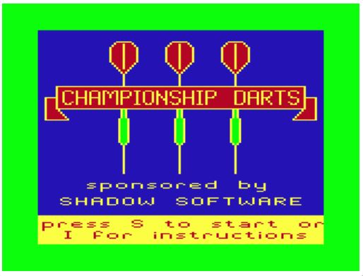 Championship Darts — sstitle (WOR)