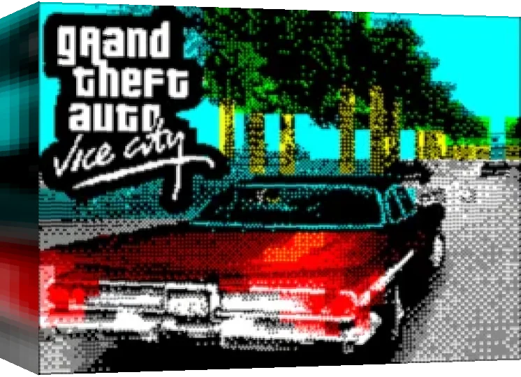 Grand Theft Auto - Vice City — box-3D (WOR)
