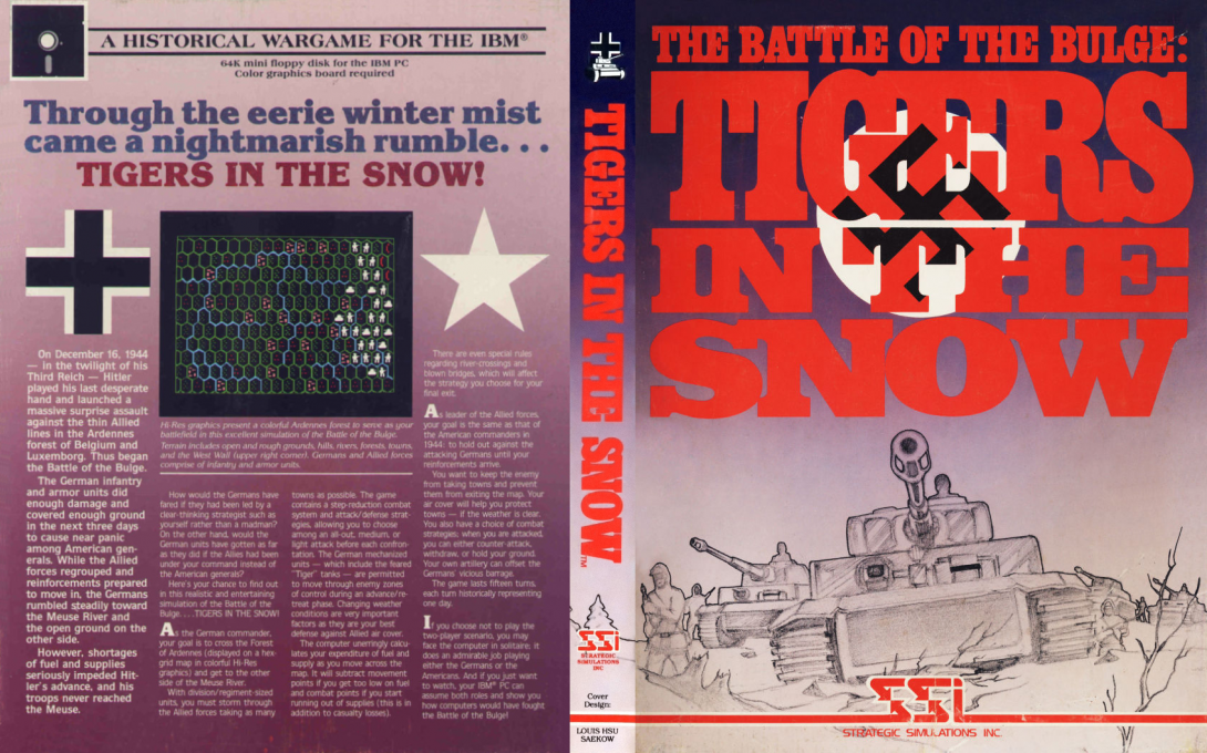Battle Of The Bulge, The - Tigers In The Snow — box-texture (US)