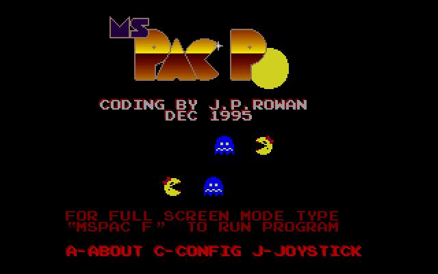 Ms Pac PC — sstitle (WOR)