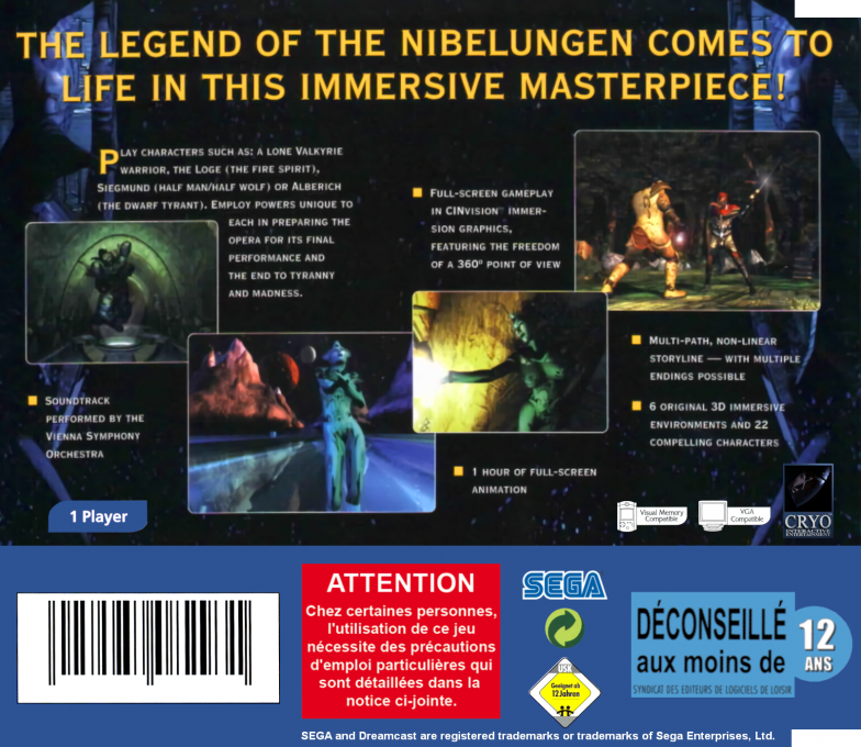 Ring : The Legend of the Nibelungen — box-2D-back (EU)
