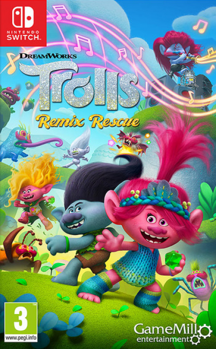 DreamWorks Trolls Remix Rescue — box-2D (EU)