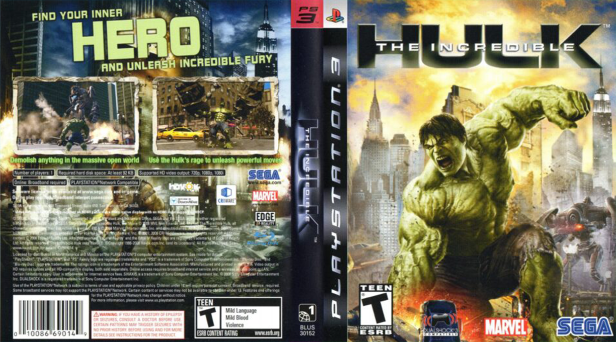 Incredible Hulk, The — box-texture (US)