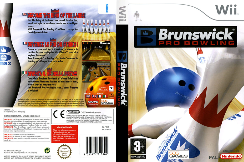 Brunswick Pro Bowling — box-texture (EU)