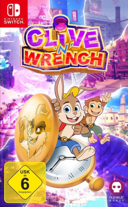 Clive 'N' Wrench — box-2D (DE)