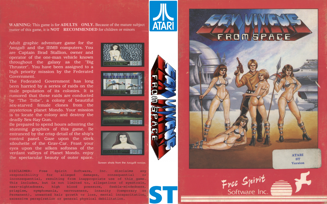 Sex Vixens From Space — box-texture (US)