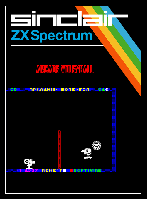 Arcade Voleyball box art