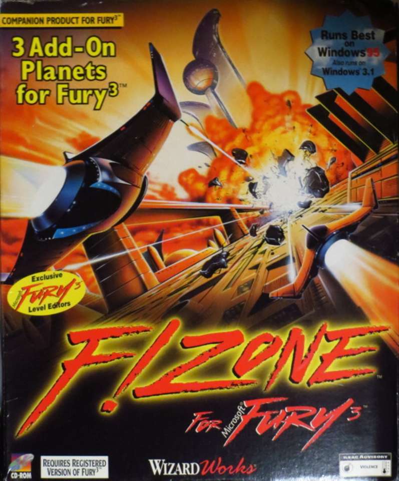 F!Zone for Fury3 box art