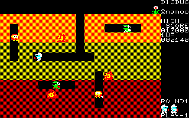 Dig Dug — ss (WOR)
