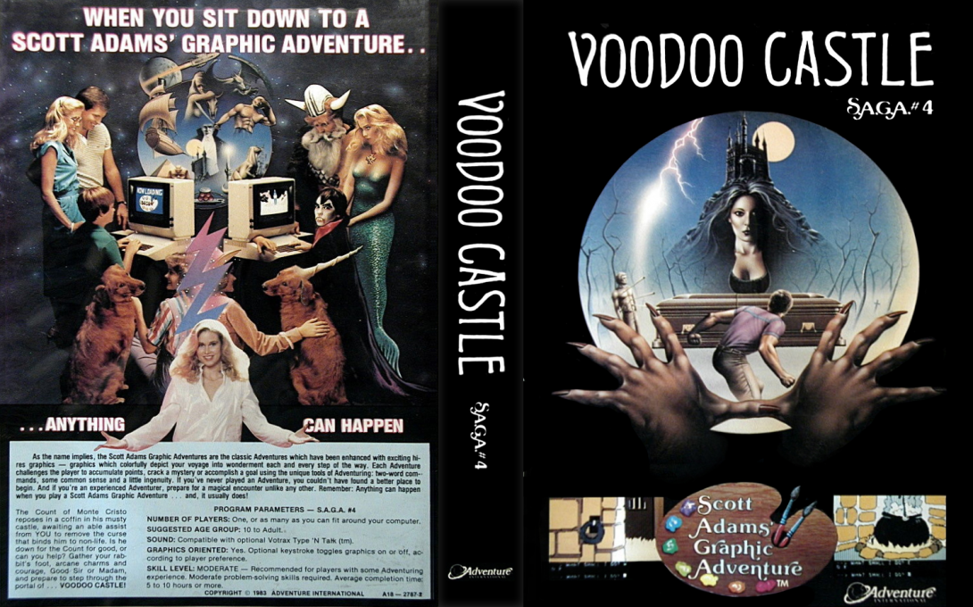 Voodoo Castle — box-texture (US)