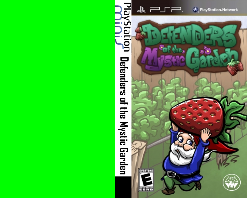 Defenders Of The Mystic Garden — box-texture (US)