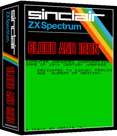 Blood & Iron — box-3D (SS)
