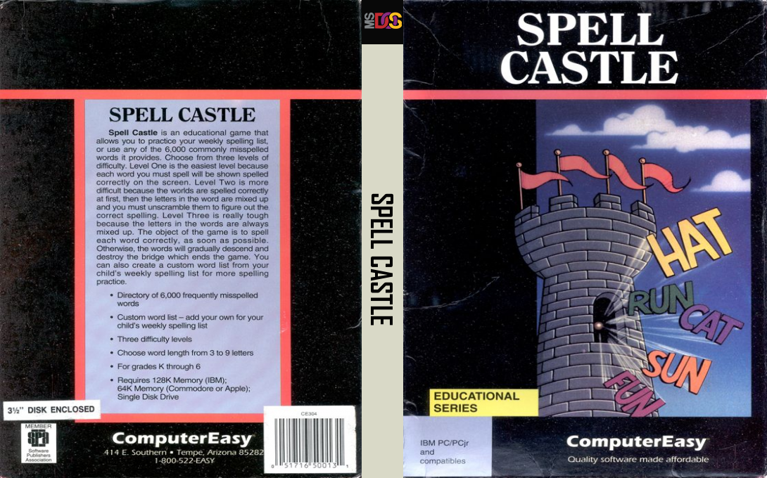 Spell Castle — box-texture (US)
