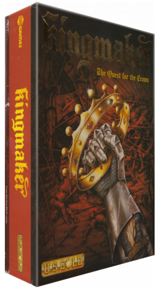 Kingmaker - The Quest for the Crown — box-3D (EU)