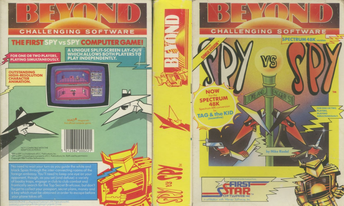 Spy Vs. Spy — box-texture (EU)