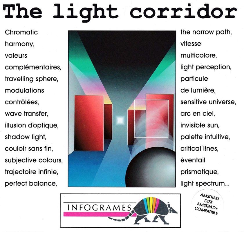 Light Corridor, The box art