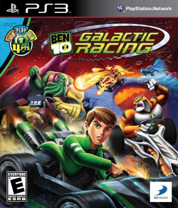 Ben 10 - Galactic Racing box art