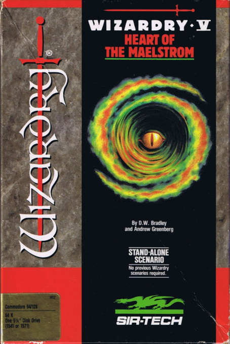 Wizardry 5 - Heart Of The Maelstrom box art