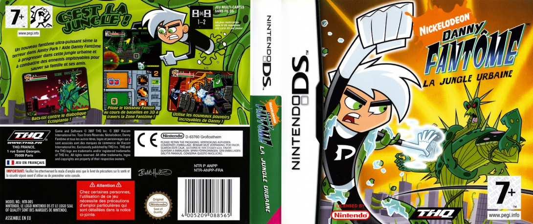 Danny Phantom - Urban Jungle — box-texture (FR)