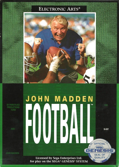 John Madden Football box art