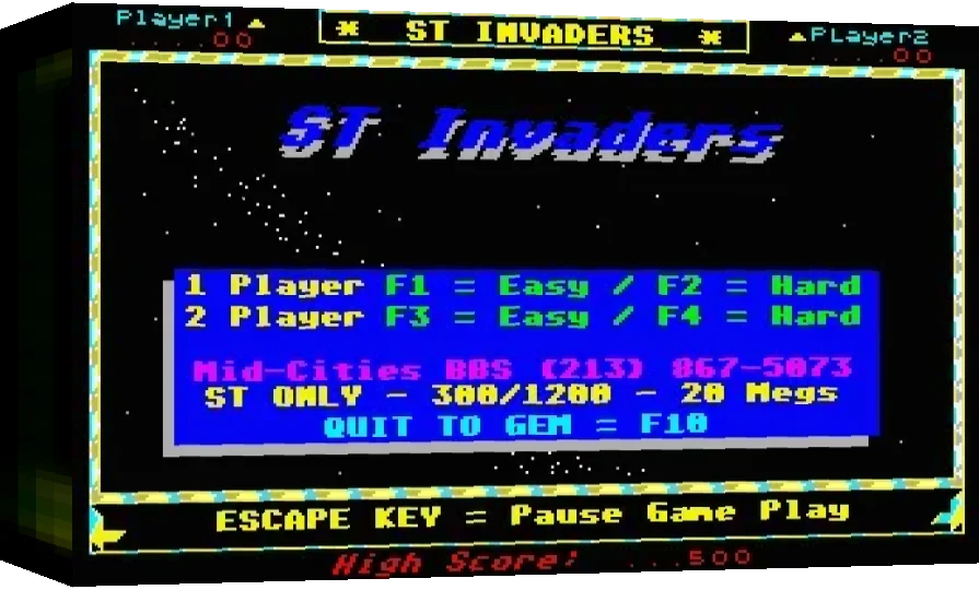 ST Invaders — box-3D (WOR)