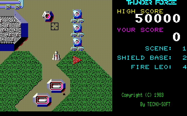 Thunder Force — ss (JP)
