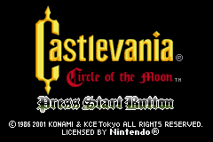 Castlevania - Circle of the Moon — sstitle (US)