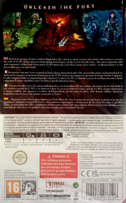 Darksiders 3 — box-2D-back (EU)