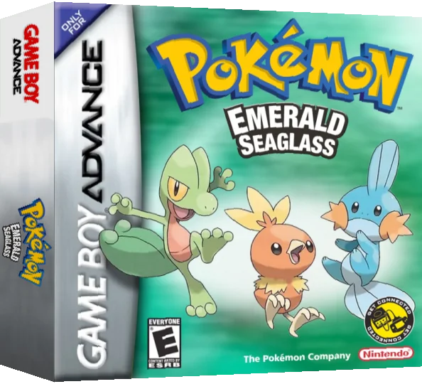 Pokémon - Emerald Seaglass — box-3D (US)