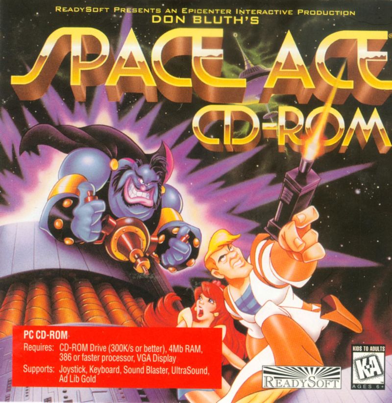 Space Ace CD box art