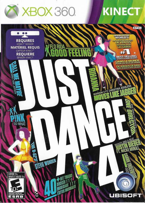 Just Dance 4 box art