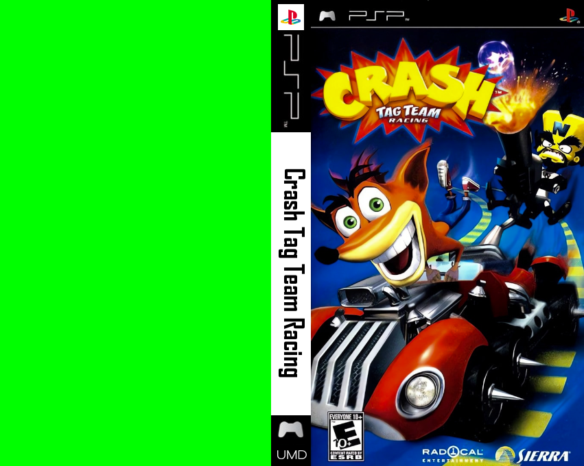Crash Bandicoot - Gatchanko World — box-texture (US)