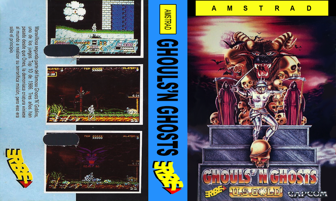 Ghouls 'n Ghosts — box-texture (SP)