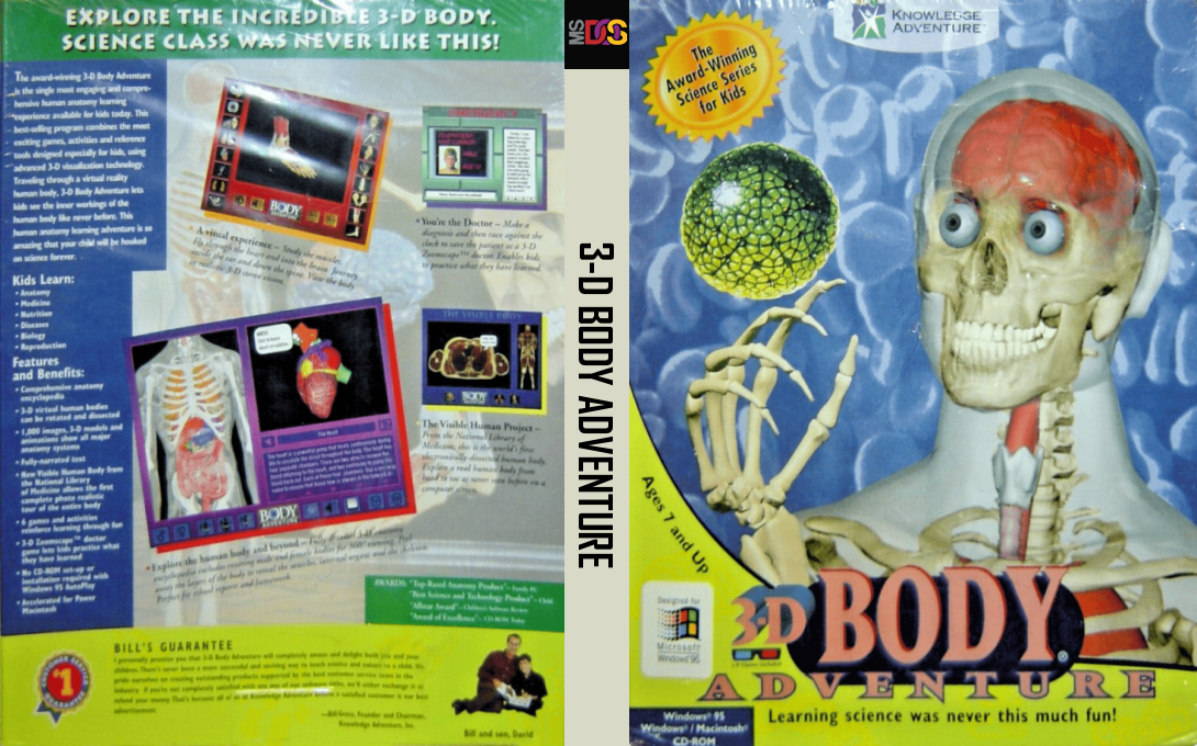 3-d Body Adventure — box-texture (US)