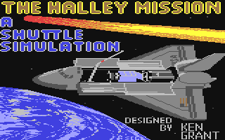 The Halley Mission : A Shuttle Simulation — sstitle (WOR)
