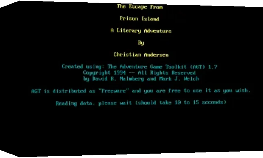 The Escape From Prison Island : A Literary Adventure — box-3D (WOR)