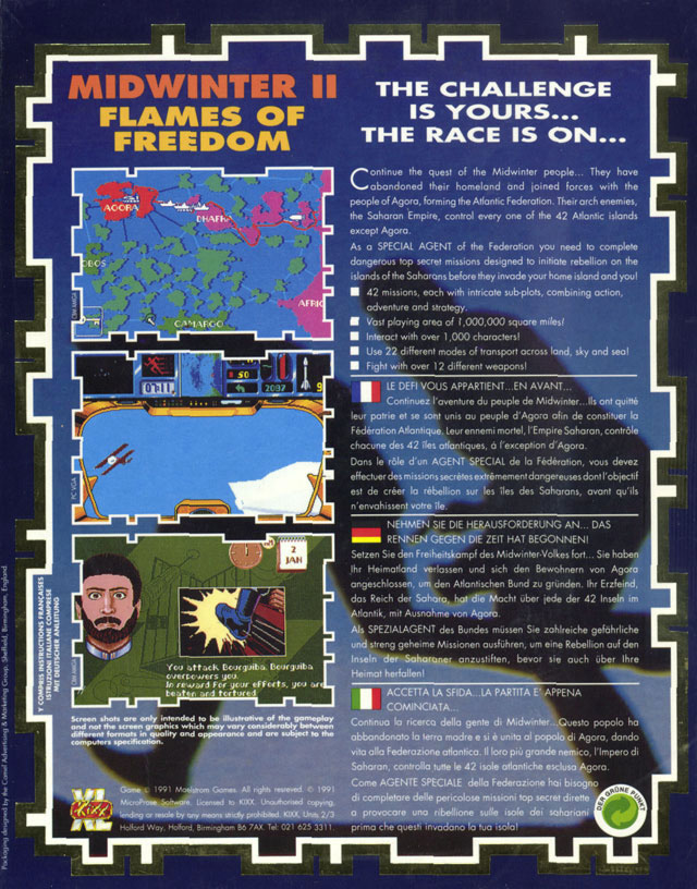 Midwinter 2 - Flames Of Freedom — box-2D-back (EU)