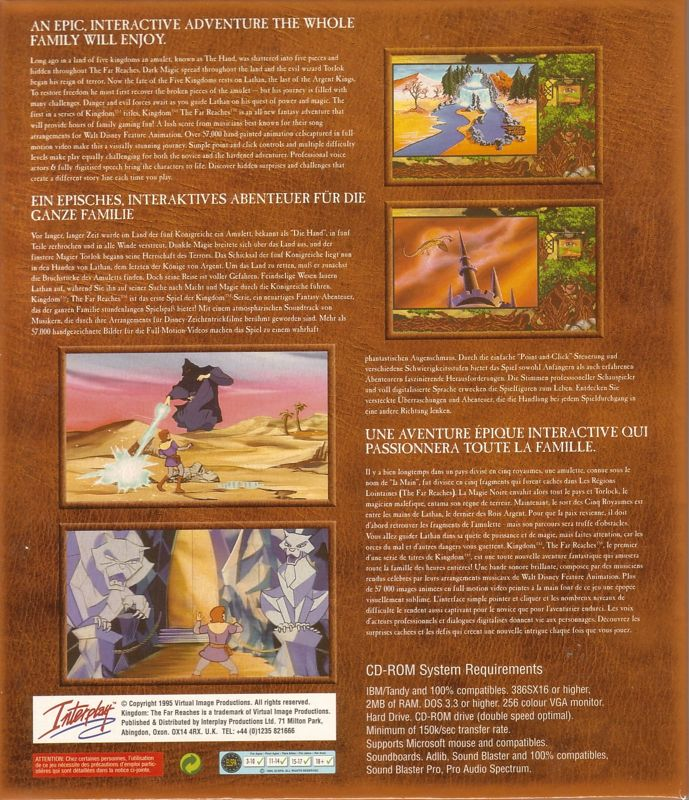 Kingdom - The Far Reaches — box-2D-back (EU)
