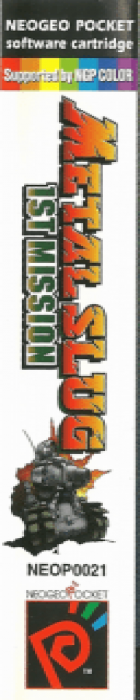 Metal Slug - 1st Mission — box-2D-side (FR)