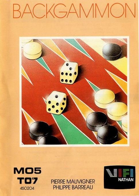 Backgammon box art