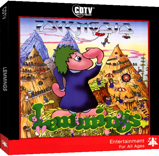 Lemmings — box-3D (EU)