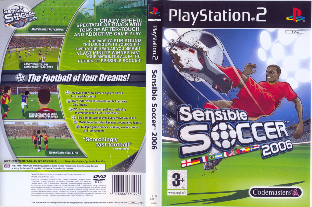 Sensible Soccer 2006 — box-texture (EU)