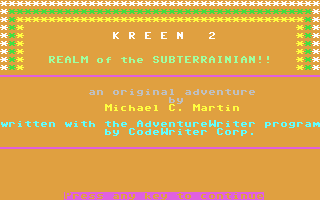 Kreen II : Realm of the Subterrainian — sstitle (WOR)