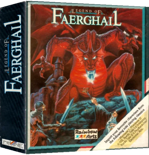 Legend Of Faerghail — box-3D (EU)