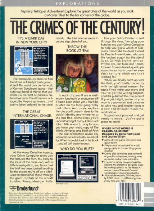 Where in the World is Carmen Sandiego — box-2D-back (US)