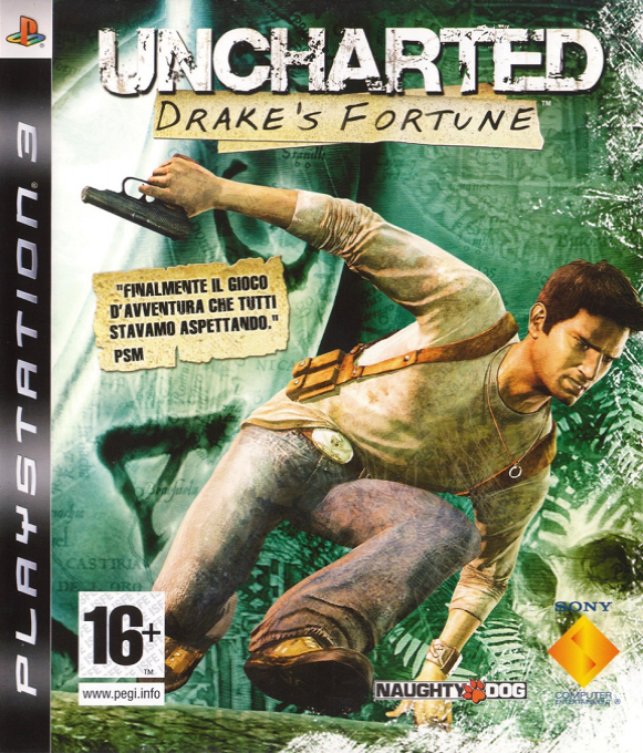 Uncharted - El Dorado no Hihou — box-2D (IT)